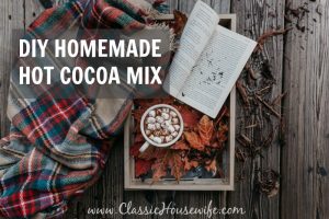 DIY Homemade Hot Chocolate Mix Recipe