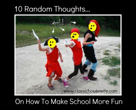 How to Make Homeschool More Fun