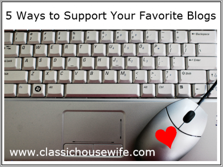 How to support your favorite bloggers