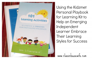Kidzmet Playbook for Learning and 101 Learning Activities Book