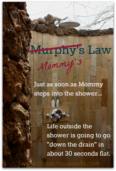 Mommy's Law - The way life goes for a mom!