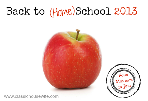 Back to Home School 2013