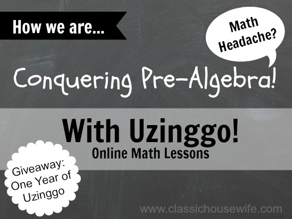 Conquering PreAlgebra with Uzinggo Online Math