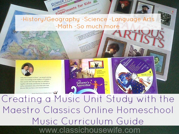 Maestro Classics Online Homeschool Curriculum Guide