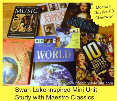 Swan Lake Maestro Classics Unit Study and Giveaway