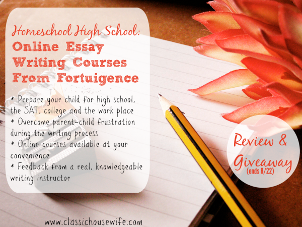Fortuigence Online Essay Writing Course
