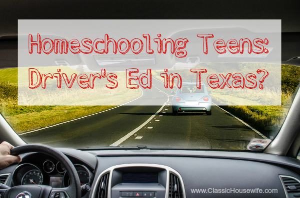 homeschool drivers ed texas