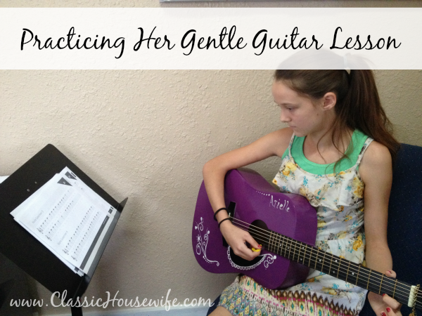 Gentle Guitar Practice for Online Lessons