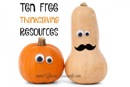 free thanksgiving resources