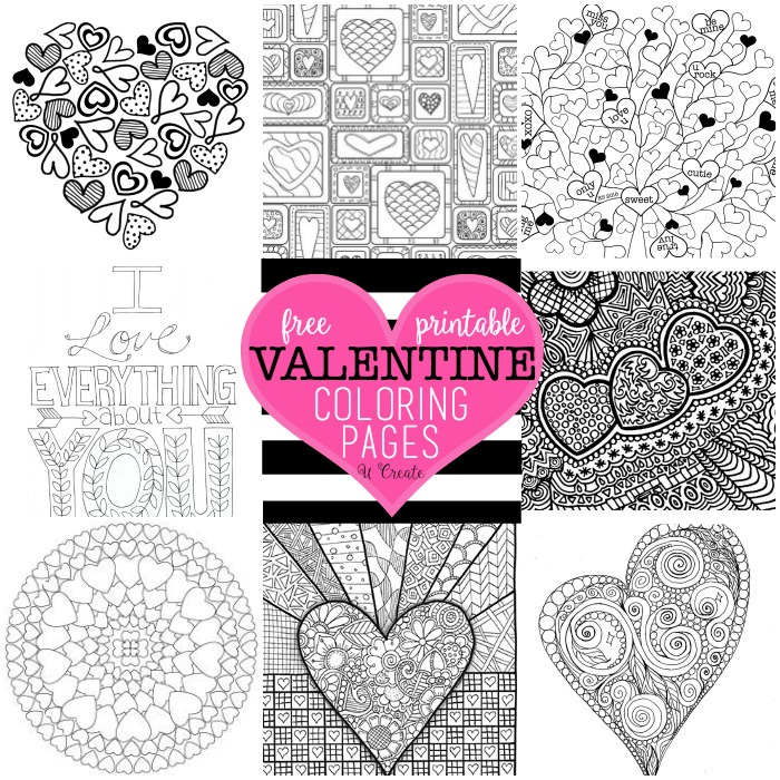 Free Coloring Pages by U Create