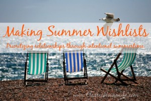 Making Summer Wishlists