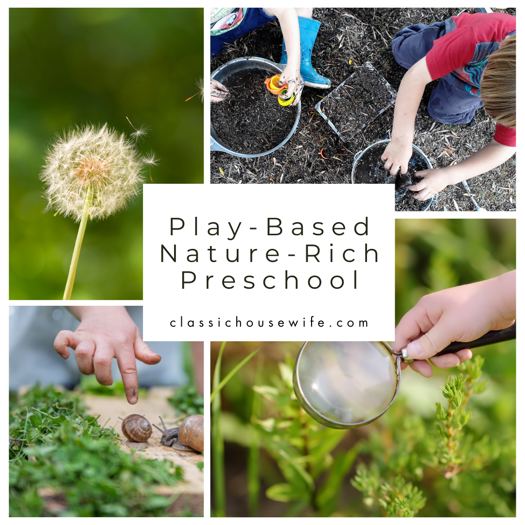 Play Based Nature Rich Preschool Image